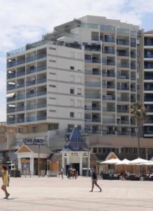Studio Cosy Climatise Vue Mer Canet Plage 3Etoiles المظهر الخارجي الصورة