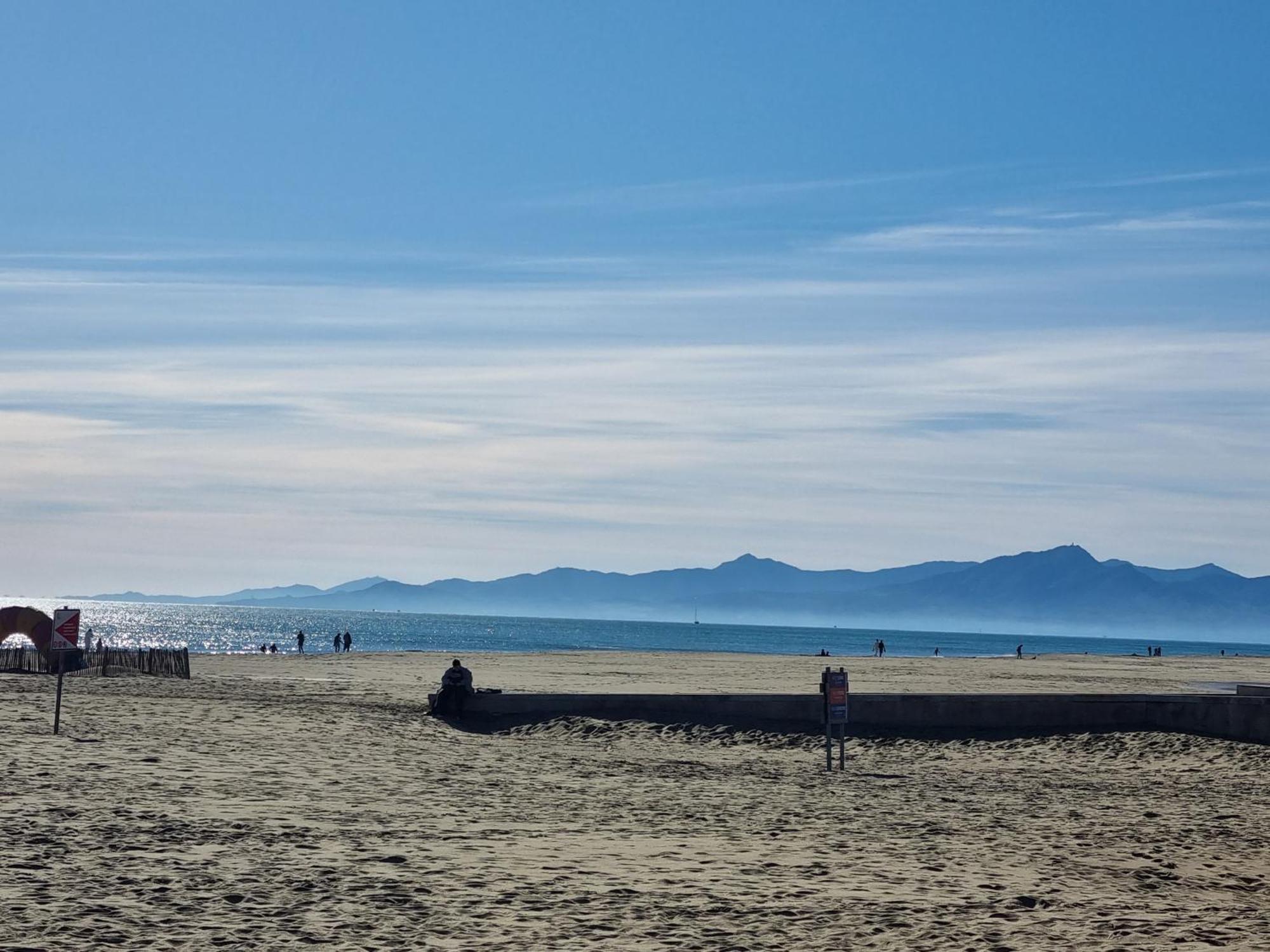 Studio Cosy Climatise Vue Mer Canet Plage 3Etoiles المظهر الخارجي الصورة