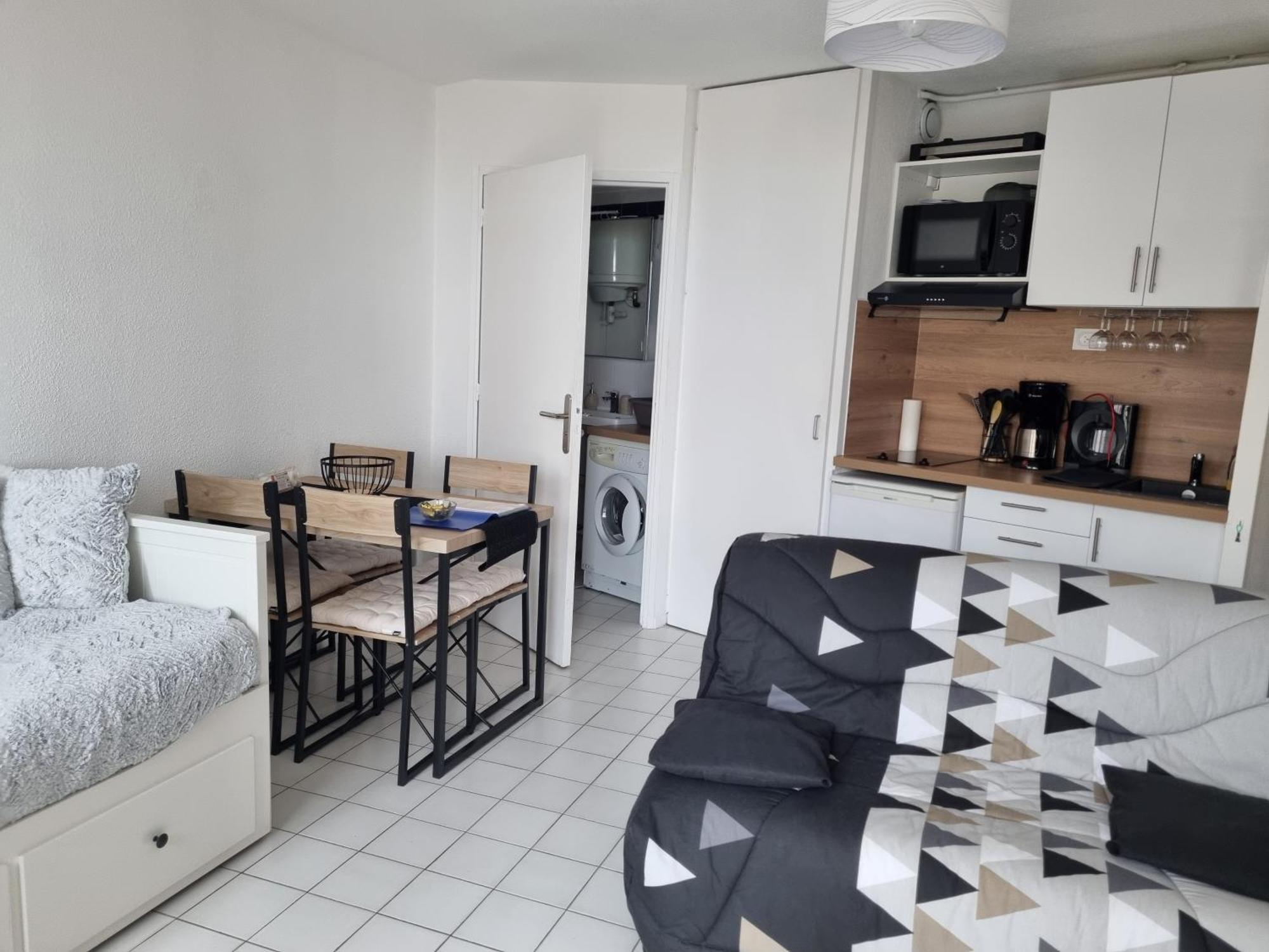 Studio Cosy Climatise Vue Mer Canet Plage 3Etoiles المظهر الخارجي الصورة