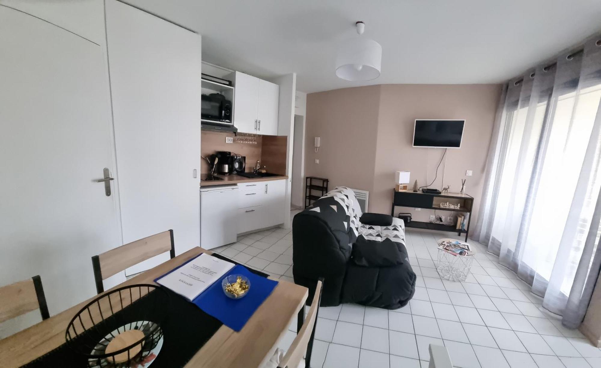 Studio Cosy Climatise Vue Mer Canet Plage 3Etoiles المظهر الخارجي الصورة