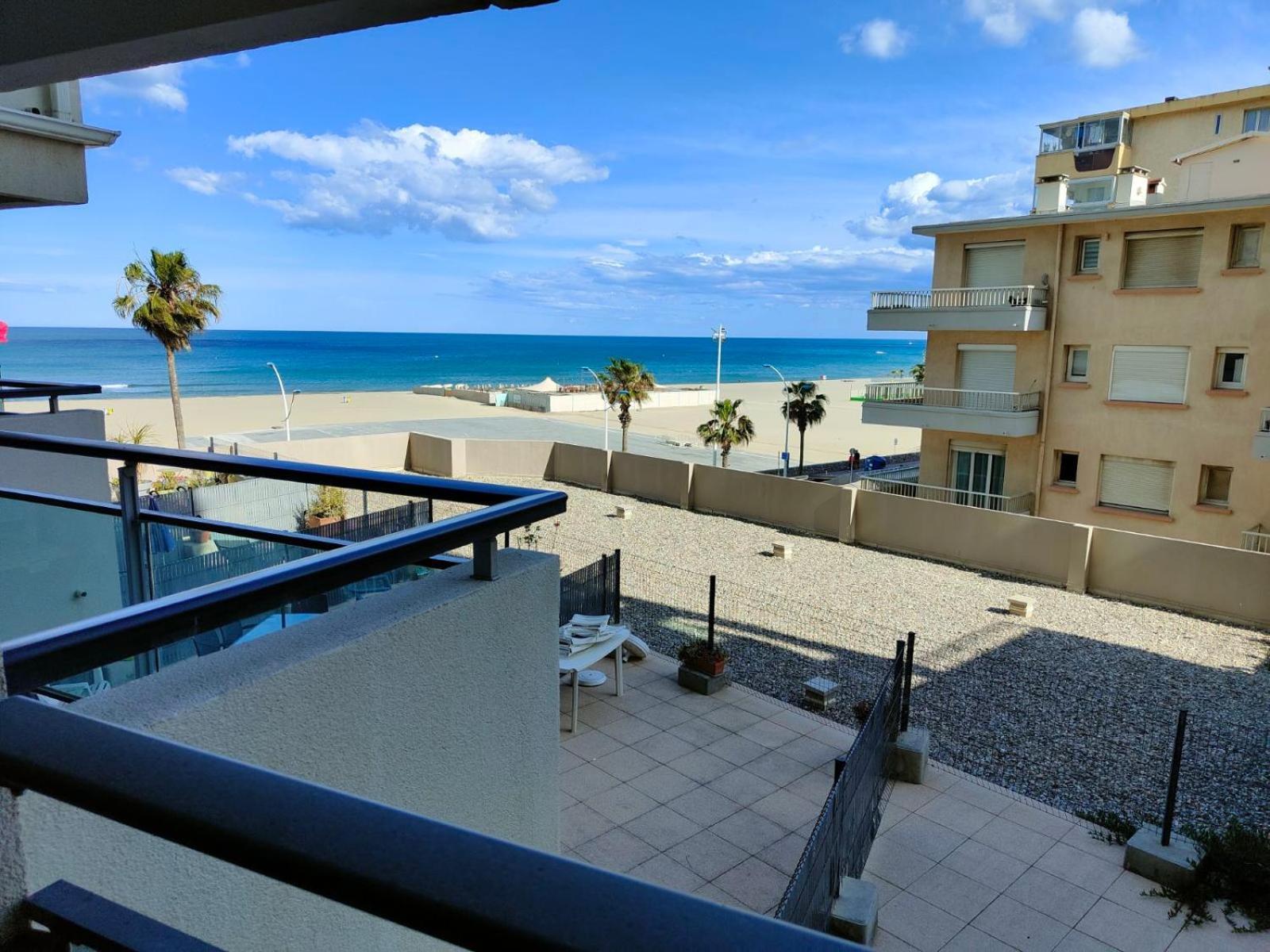 Studio Cosy Climatise Vue Mer Canet Plage 3Etoiles المظهر الخارجي الصورة