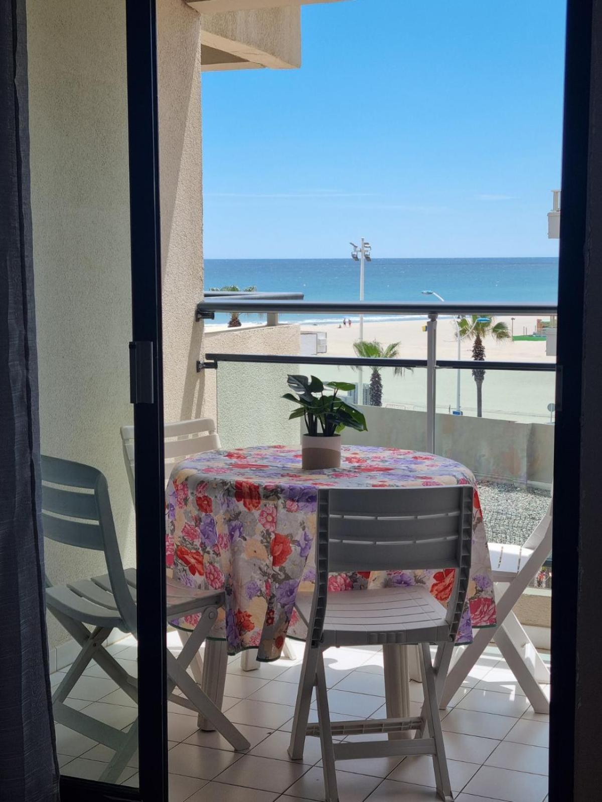 Studio Cosy Climatise Vue Mer Canet Plage 3Etoiles المظهر الخارجي الصورة